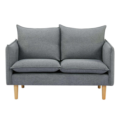 grey 3 and 2 seater sofa