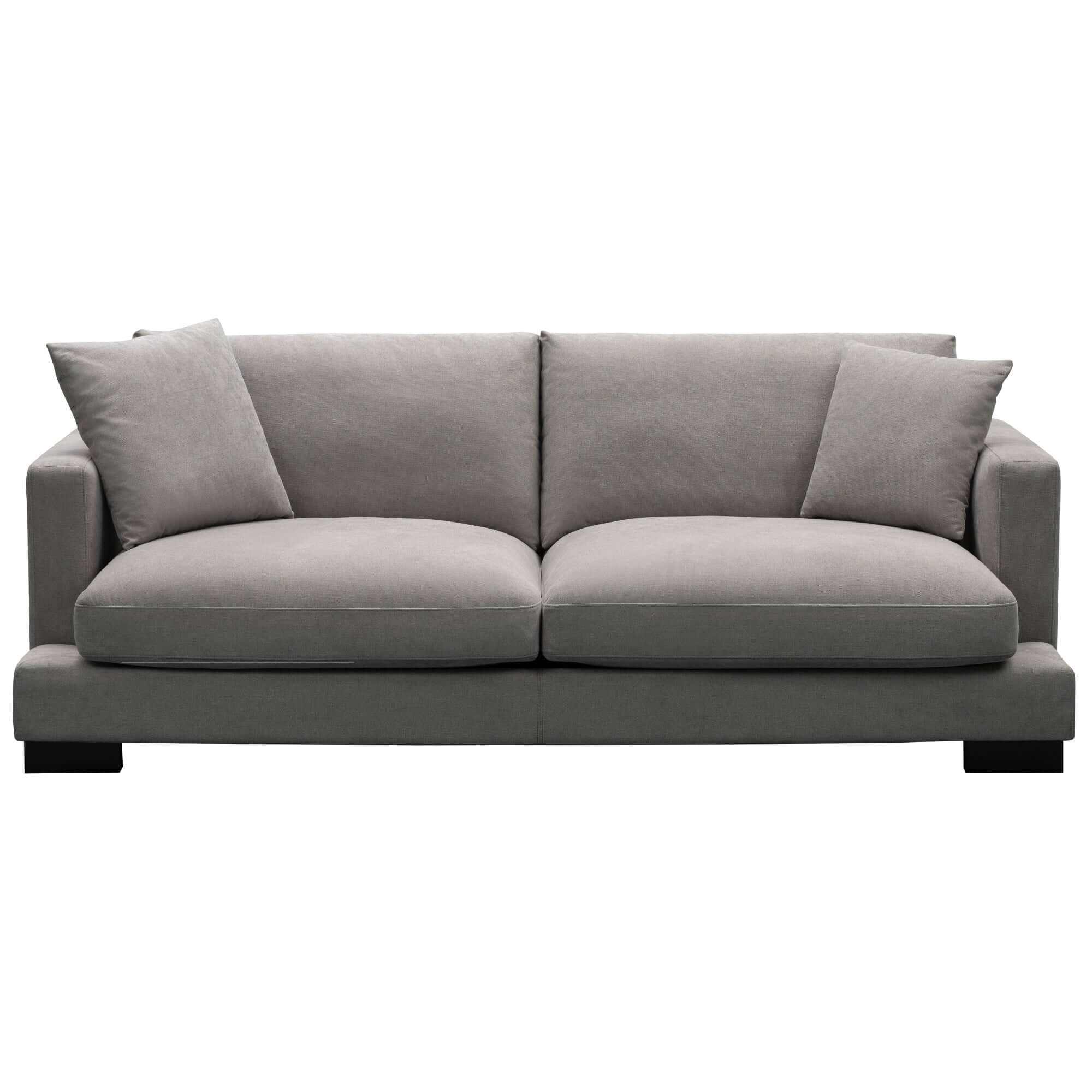 3 seater grey sofa-Upinteriors