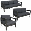 lounge set aluminium