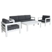 white sofa & Coffee Table Set