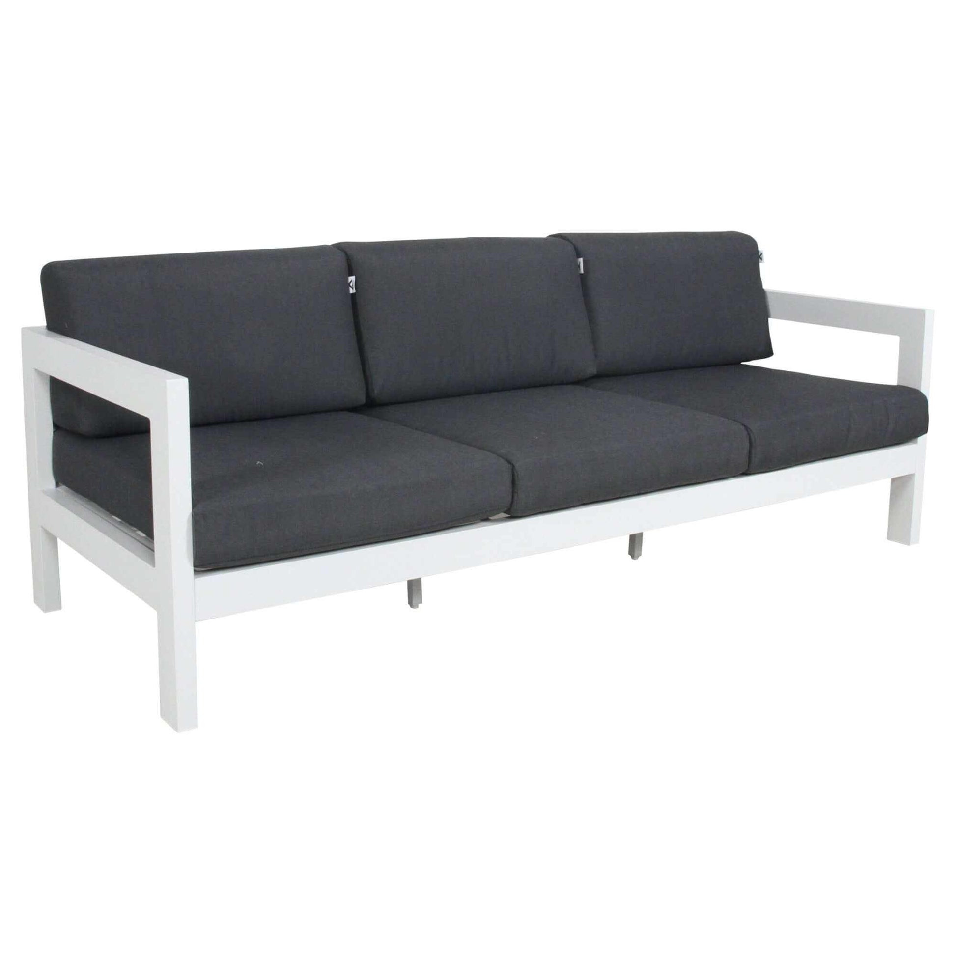 Outie 3pc Set 1+2+3 Seater All Weather Outdoor Sofa - White