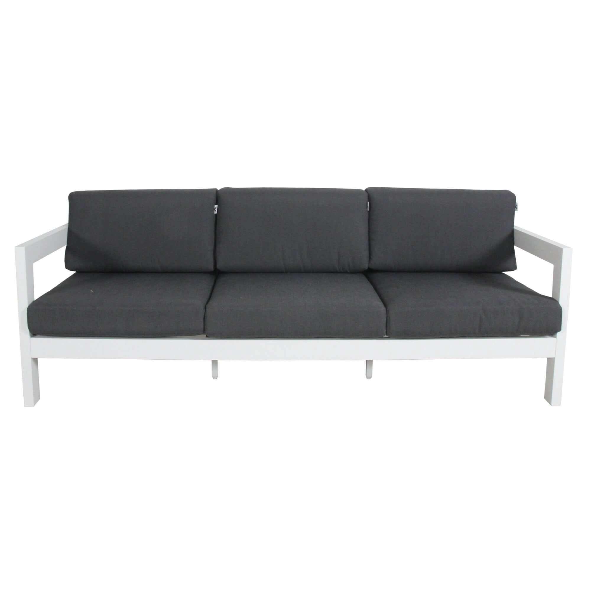 Outie 3pc Set 1+2+3 Seater All Weather Outdoor Sofa - White