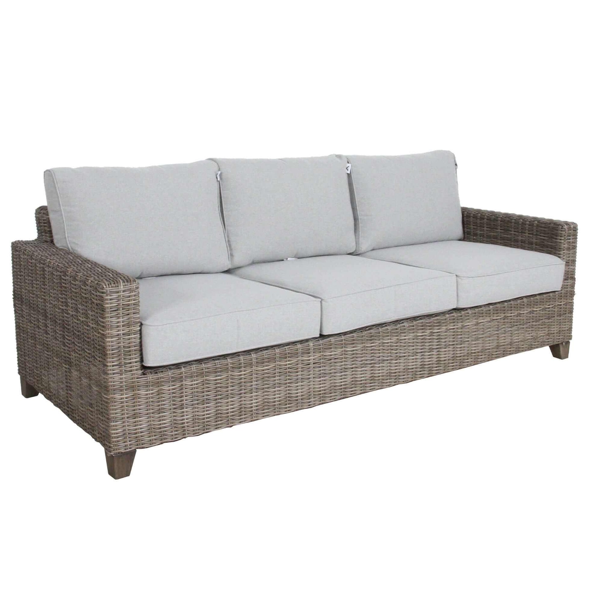 Sophy 3+1+1 Seater Wicker Outdoor Couch Set Coffee Side Table Chair