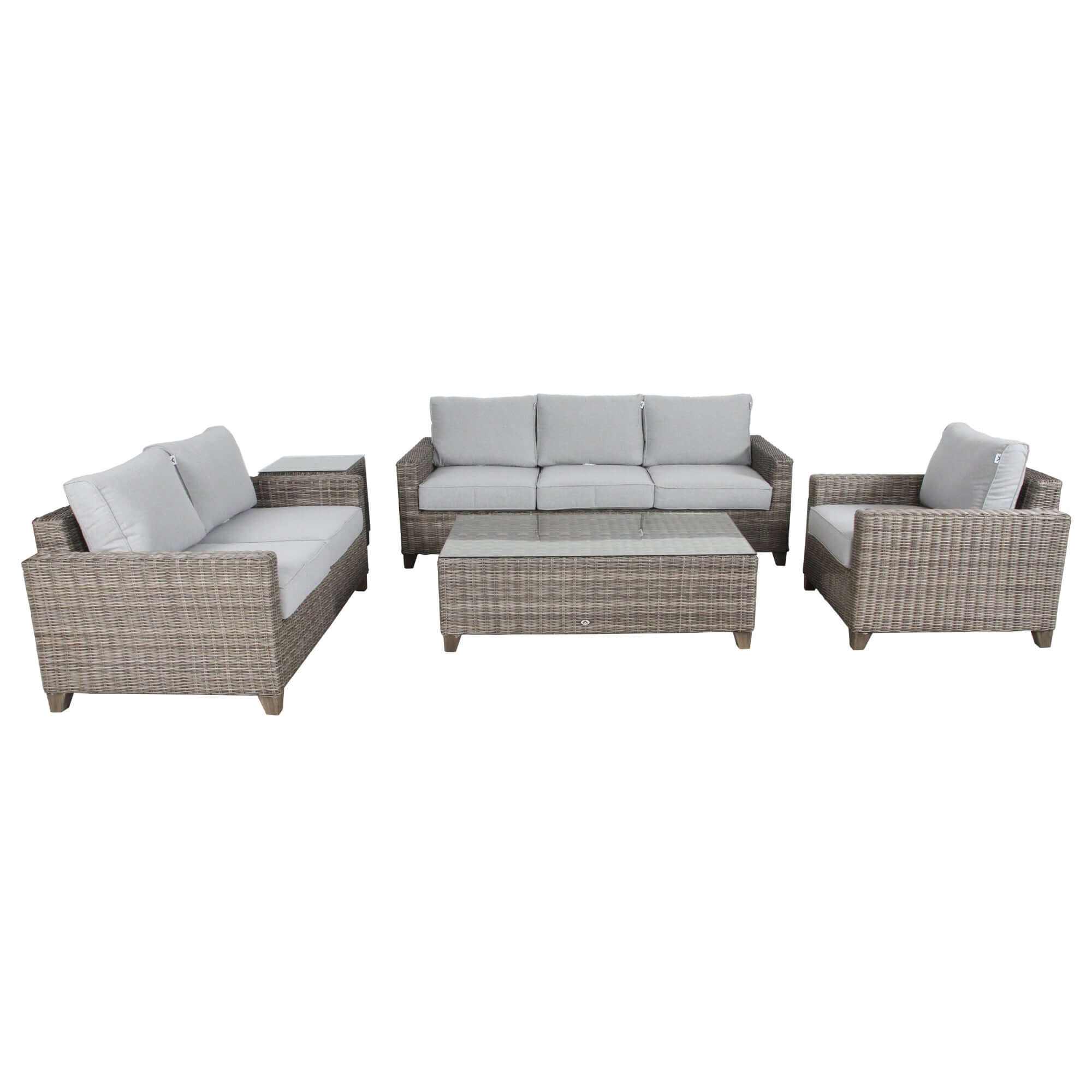 rattan outdoor sofa-Upinteriors