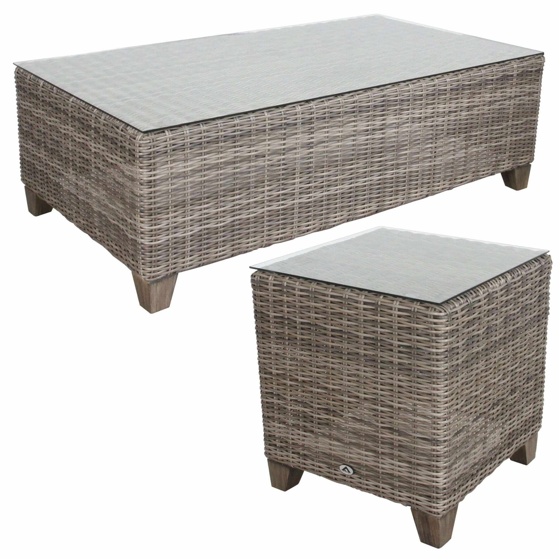 Sophy 3+2+1 Seater Rattan Outdoor Sofa Set and Coffee Side Table
