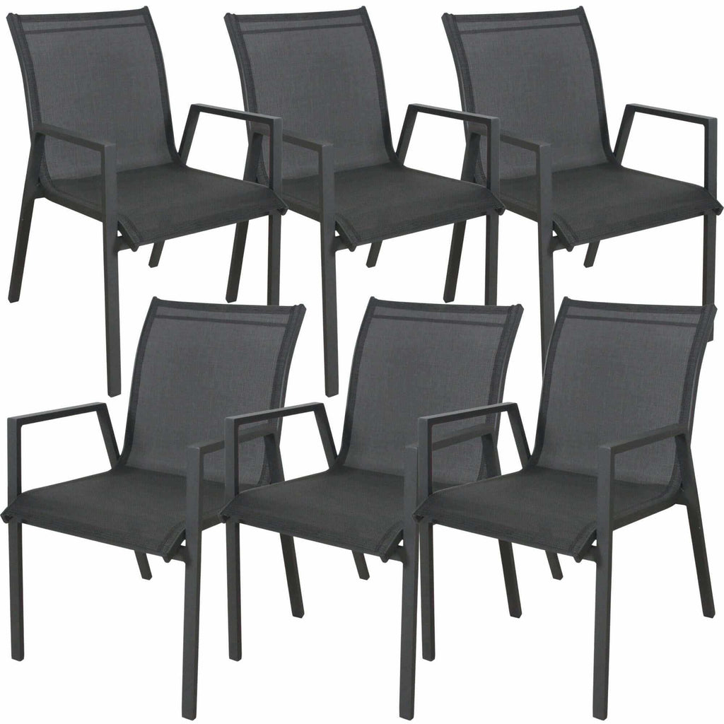 outdoor dining chair set of 6