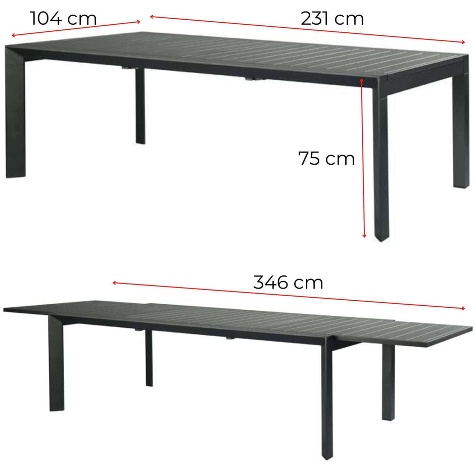 Outdoor Extensible Dining 