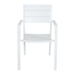 white outdoor dining set