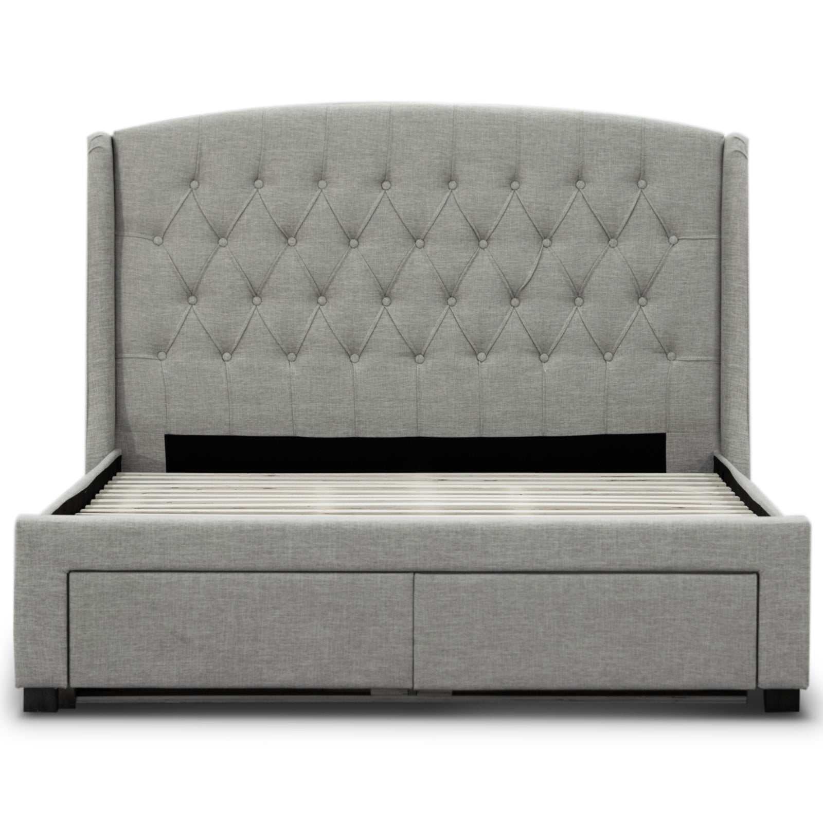 Honeydew Double Size Bed Frame Timber Mattress Base With Storage Drawe