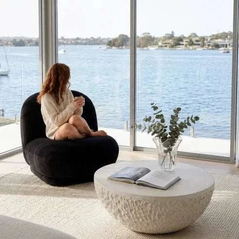 Interior Ave - Lunar Stone Coffee Table - Fossil