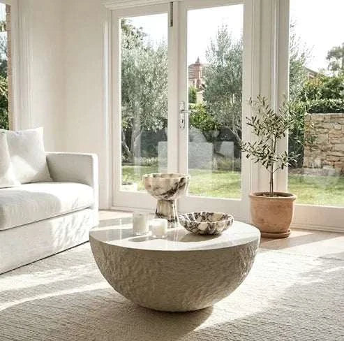 Interior Ave - Lunar Stone Coffee Table - Fossil