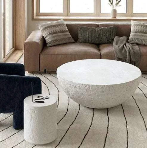 Interior Ave - Lunar Stone Coffee Table - Fossil