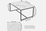 marble rectangle coffee table