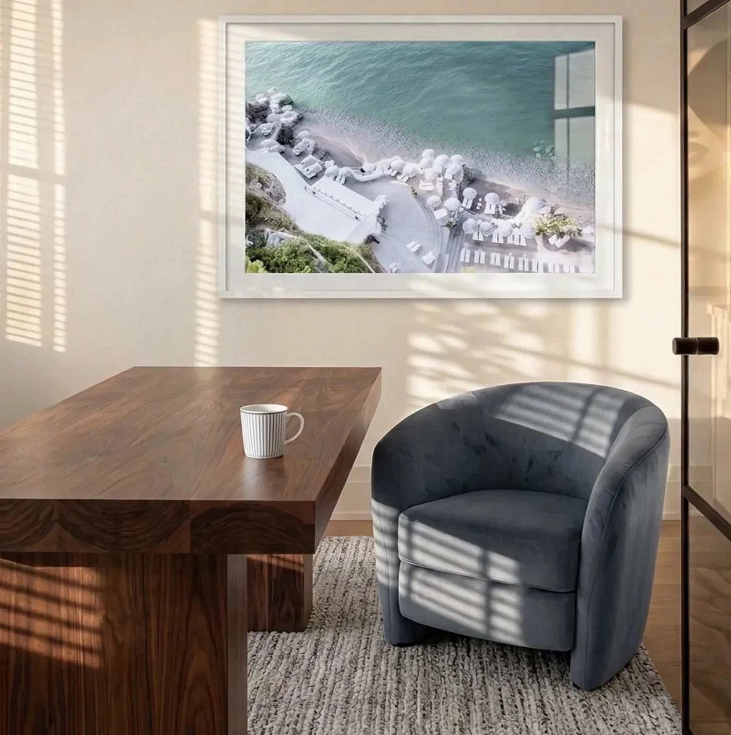 Interior Ave - Marlowe Accent Chair - Ocean