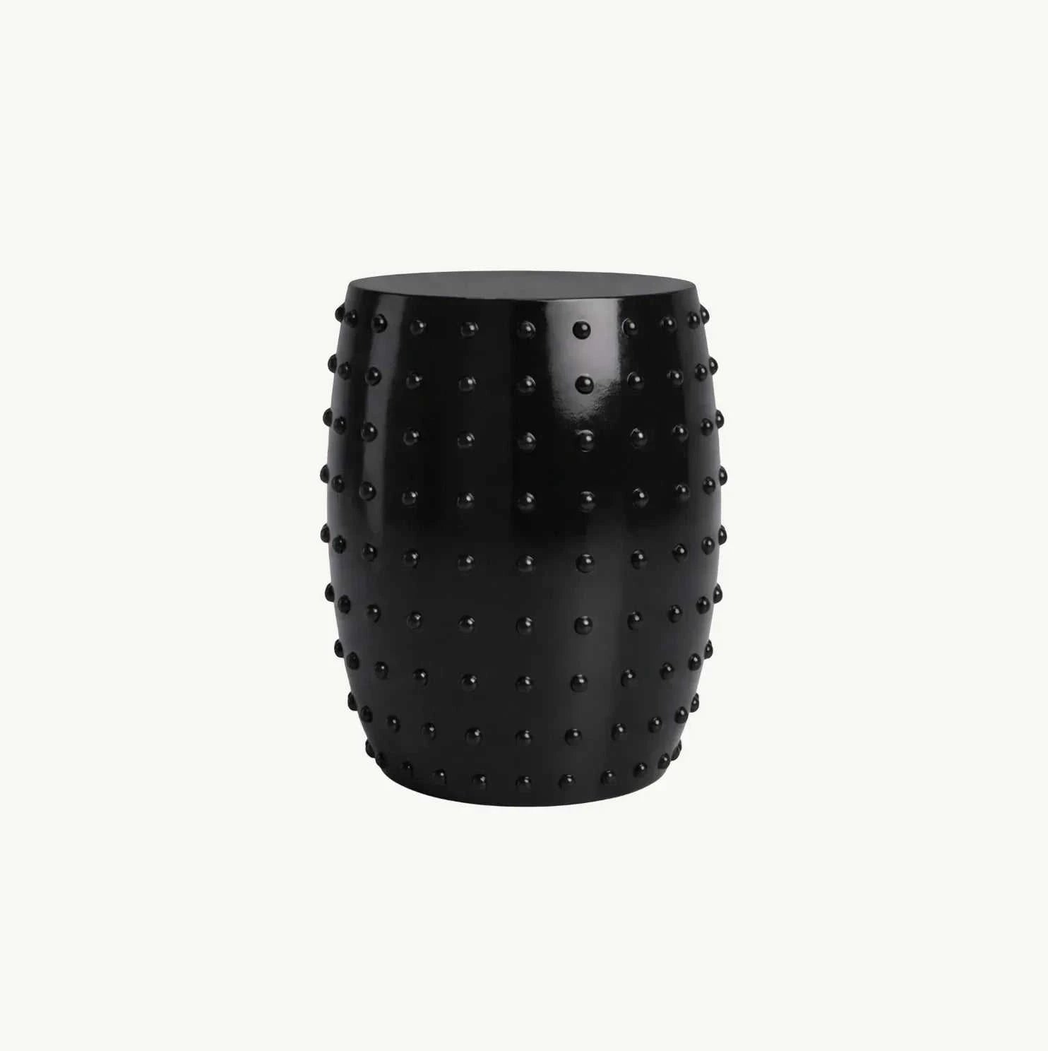 Interior Ave - Atelier Noir Studded Side Table - Black