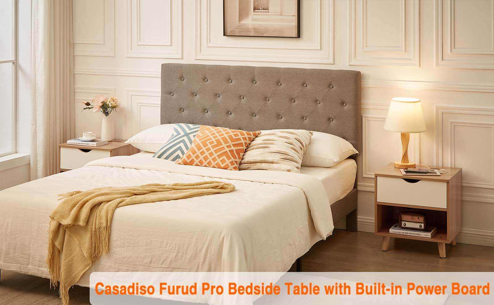 Casadiso Furud Pro Integrated Powerboard & USB Nightstand