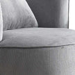 light grey armchair