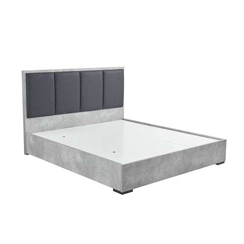 Fabric Upholstery 5 Pcs Bedroom Sets Queen