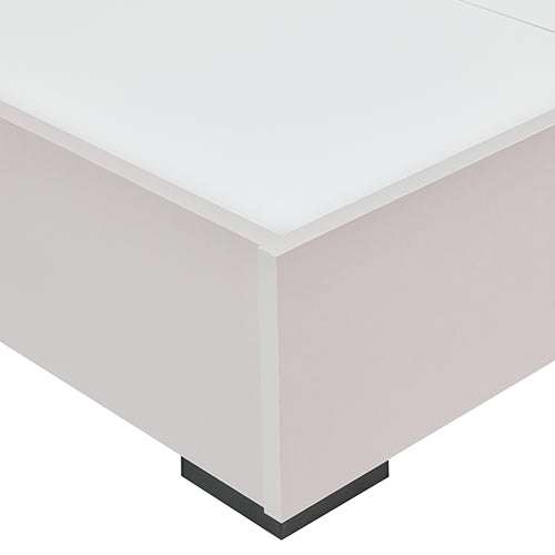 Queen 4 Pcs Bedroom Suite with Tallboy Fabric Upholstery MDF Combinati