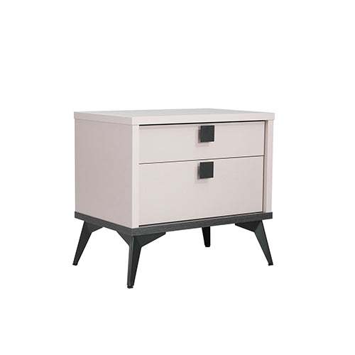 Queen 4 Pcs Bedroom Suite with Tallboy Fabric Upholstery MDF Combinati