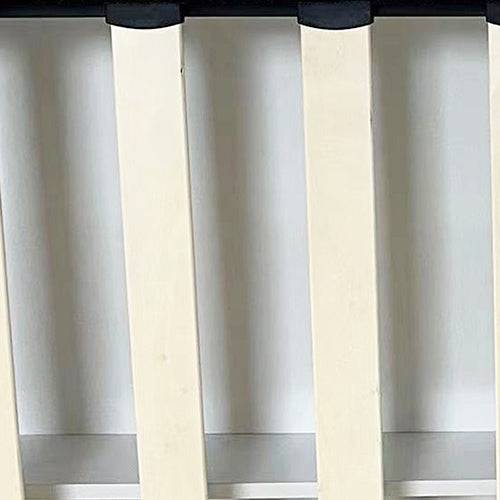 Alexa Queen Size High Rise Headboard Linen Beige Fabric MDF Drawers with Wheels