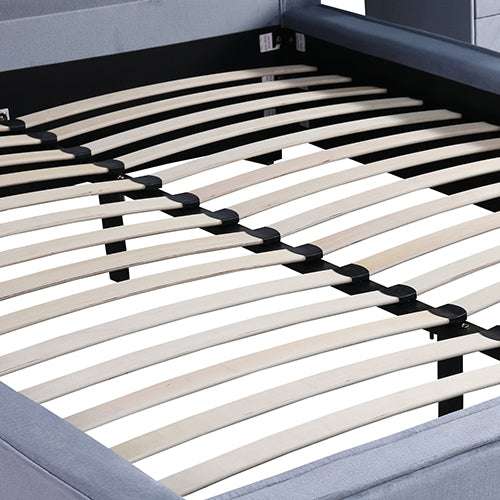 Estella Queen Bed Frame Contemporary Upholstered Bed