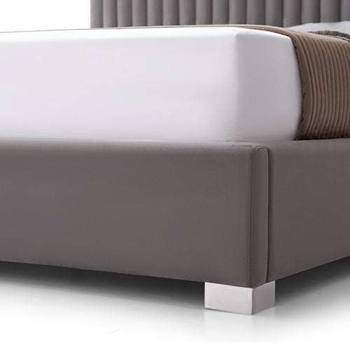 Hillsdale Polyester Fabric Upholstered King Bed Frame