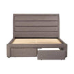 king bed frame with storage