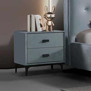 Estella Fabric Upholstery Mid Century Nightstand