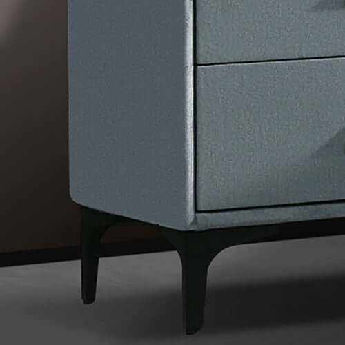 Estella Fabric Upholstery Mid Century Nightstand