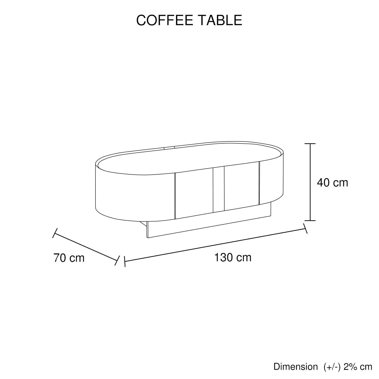 Coffee table with MDF board, dark walnut color, ample storage, elegant design.