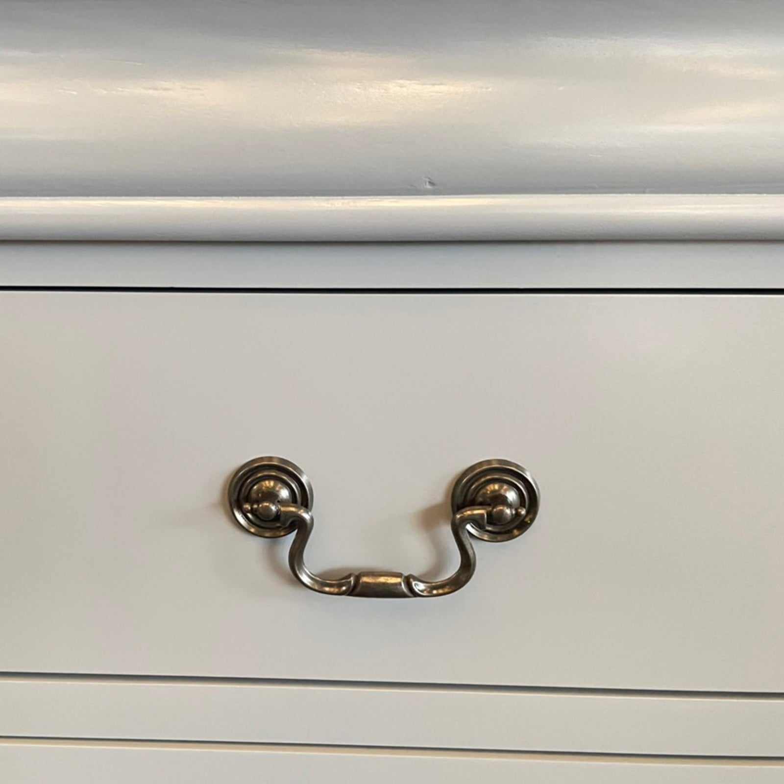 Spencer Solid Wood White Dresser with 6 Drawers
