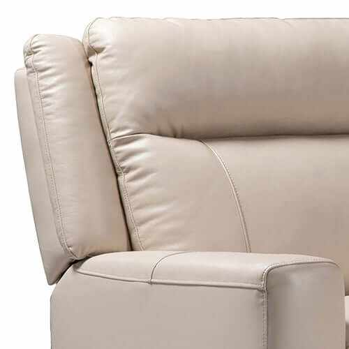 Berlin 6 Seater Sectional Genuine Leather Recliner Sofa with 2 Power S