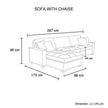 corner sofa chaise