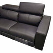 6 seater leather recliner sofa