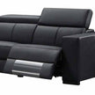 6 seater leather recliner sofa