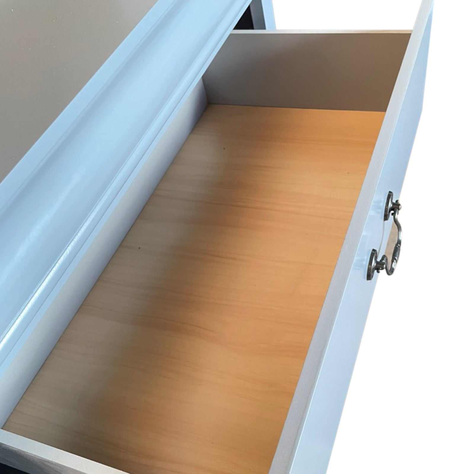 Tallboy Cabinet with 5 Storage Drawers in Grey Colour