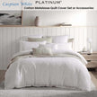 white cotton duvet cover