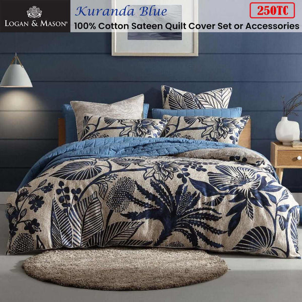 blue king size duvet cover