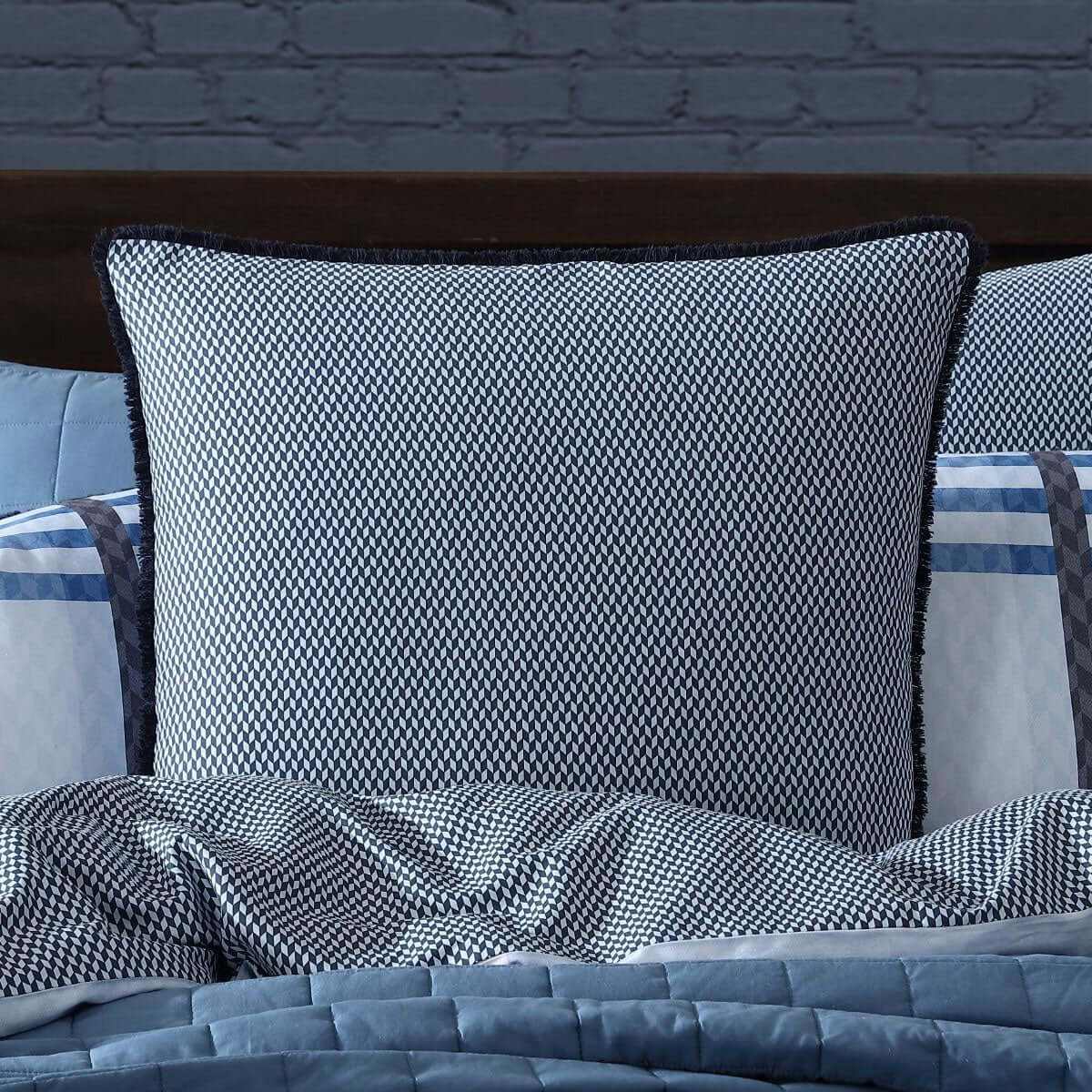 blue quilt cover set king