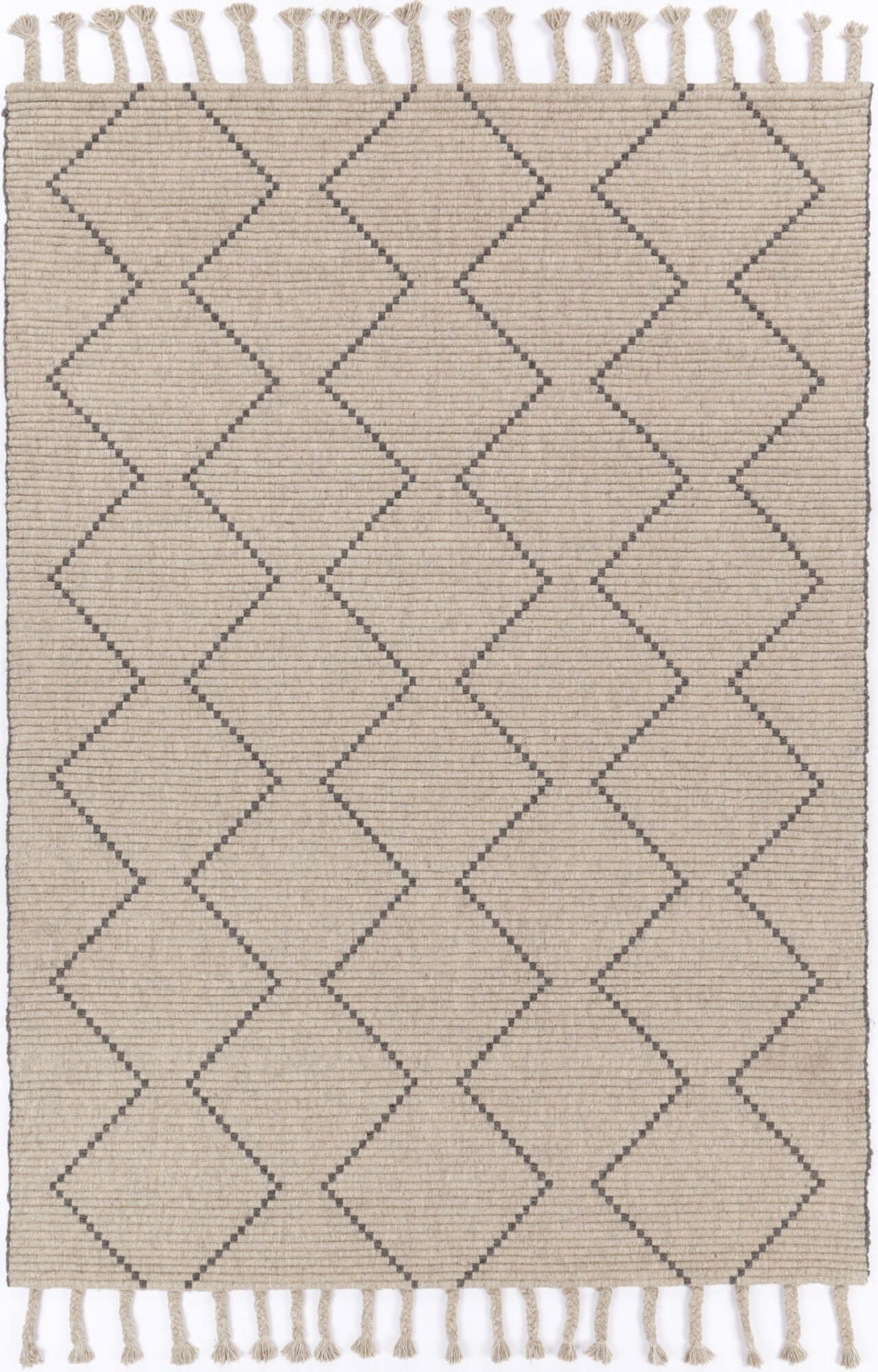 Goa D2 - ASH 300x400 Hand-Tufted Wool Rug-Upinteriors