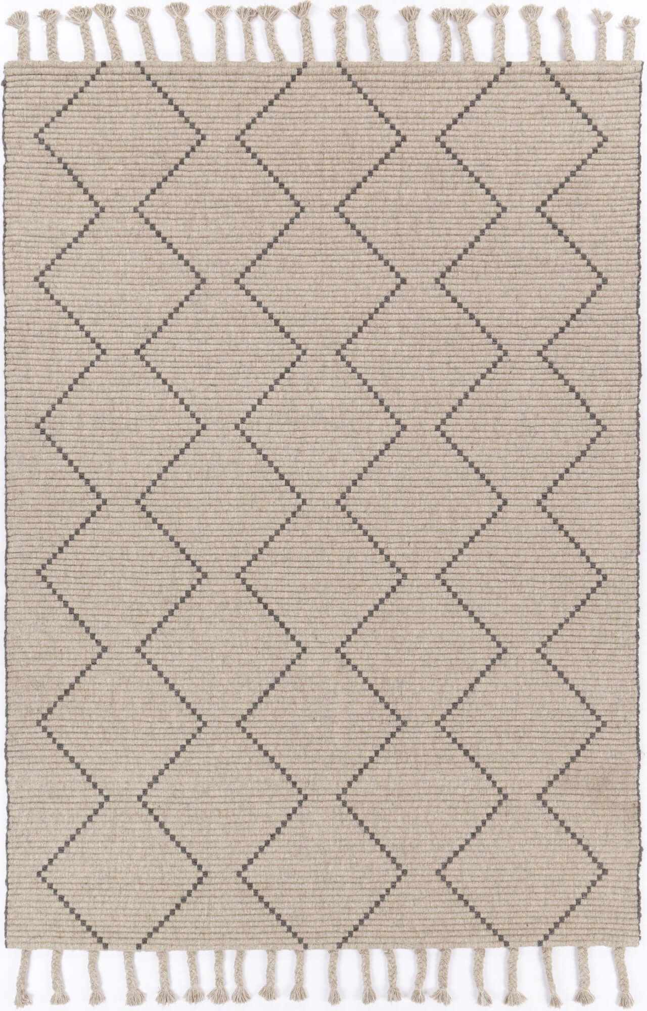 hand-tufted wool rug