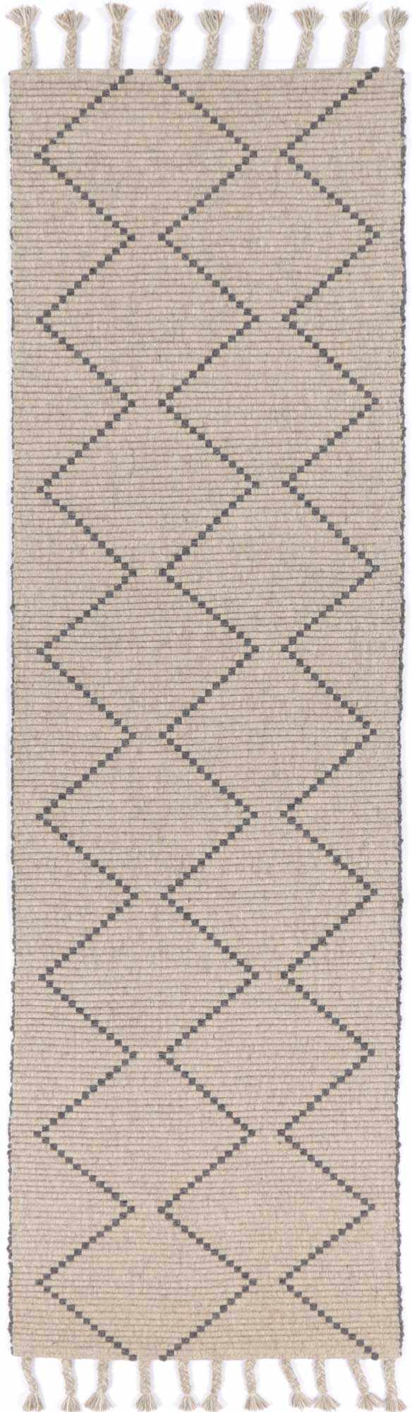 hand-tufted wool rug