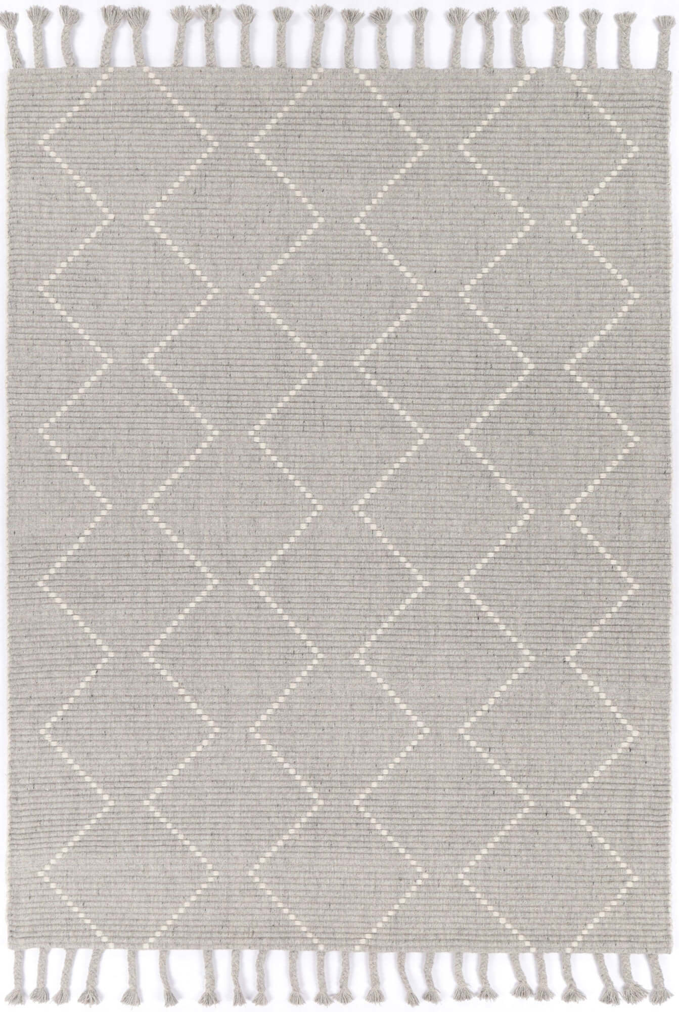 Goa D2 - GREY 300x400 Handmade Rug-Upinteriors