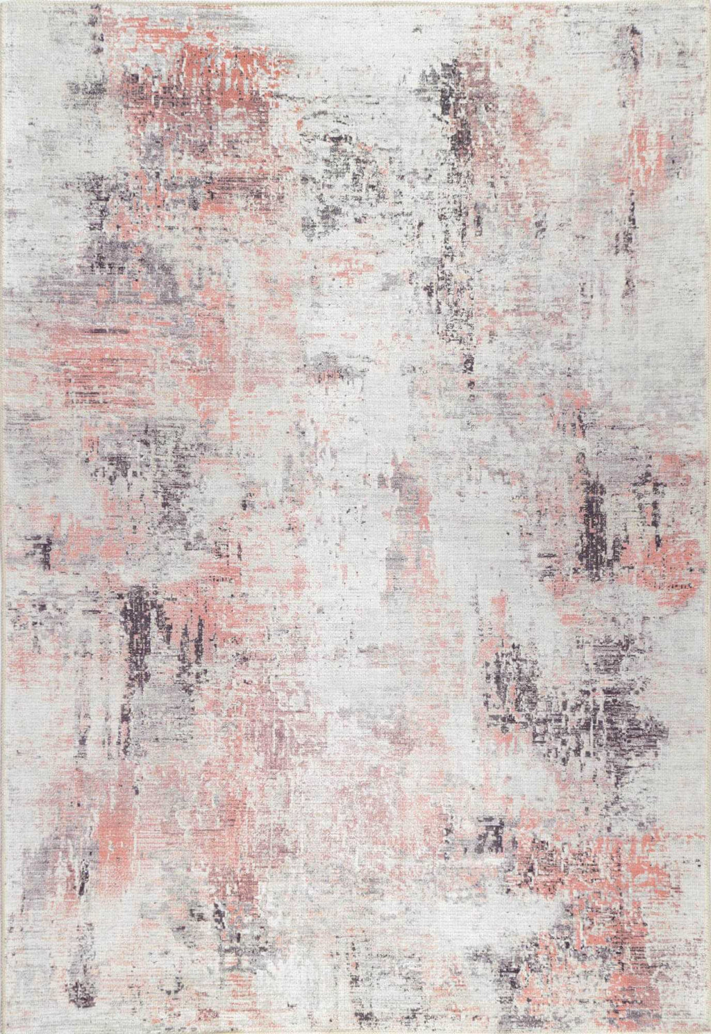 distressed area rug