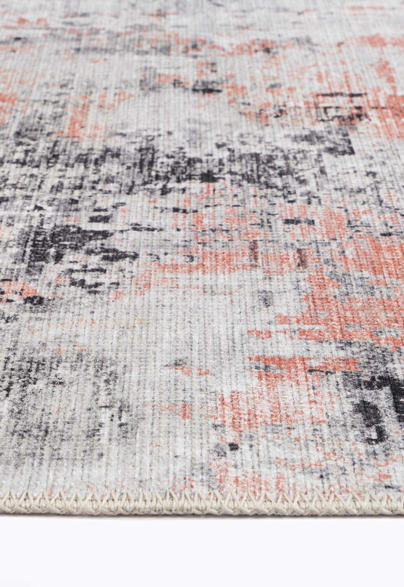 distressed area rug