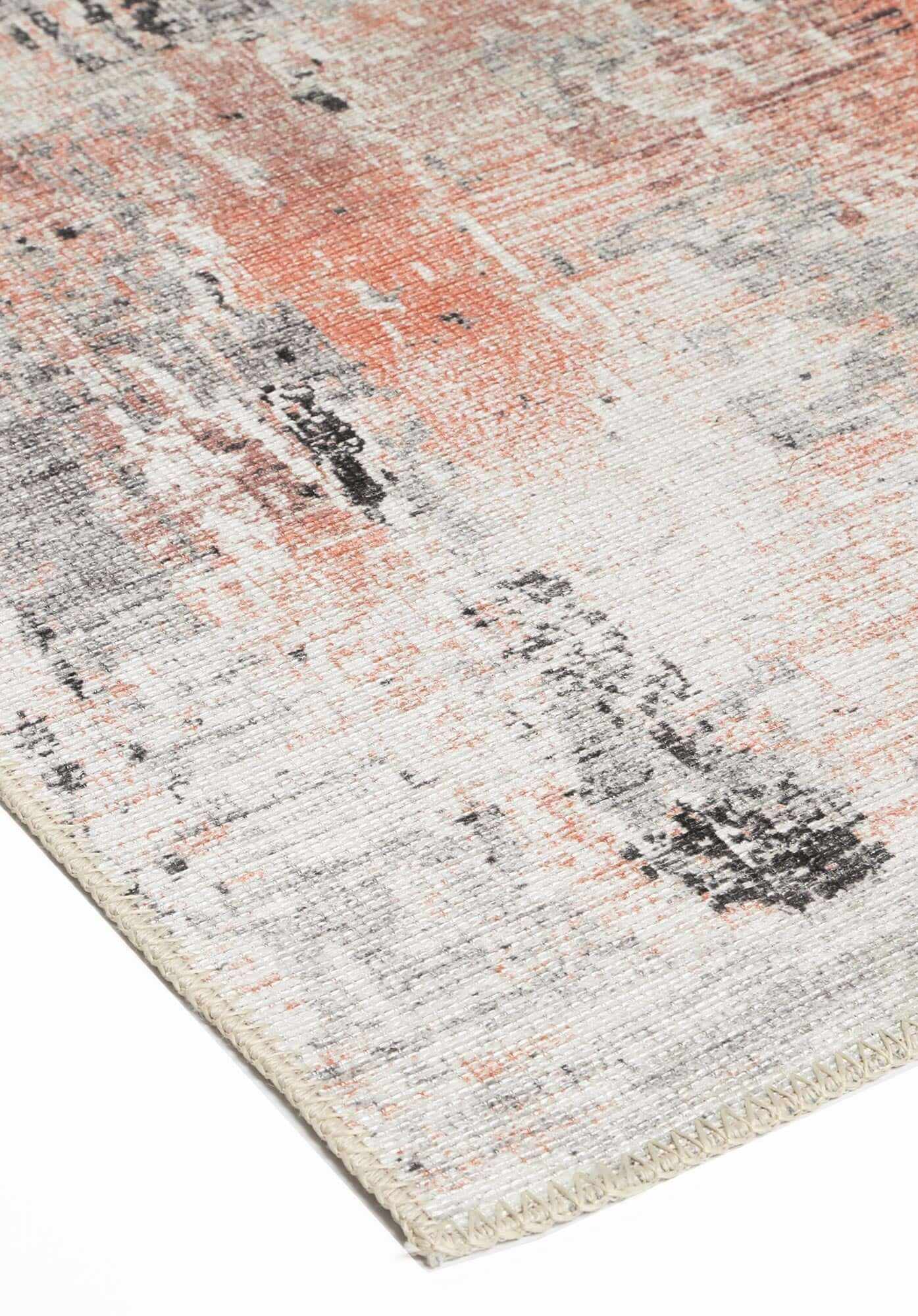 distressed area rug