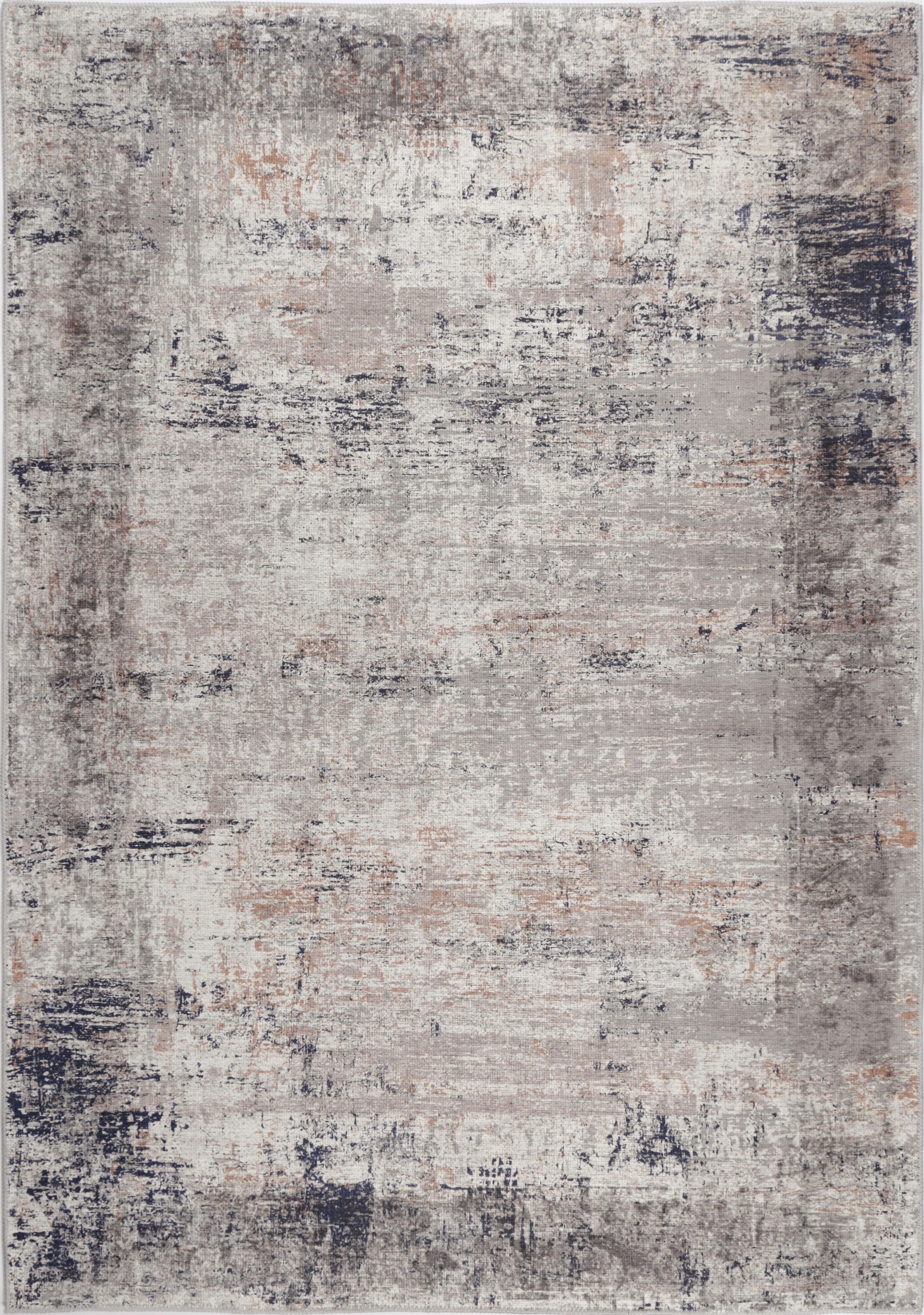 Vintage Crown Anne Echo Blue Grey Rug 270x365cm-Upinteriors