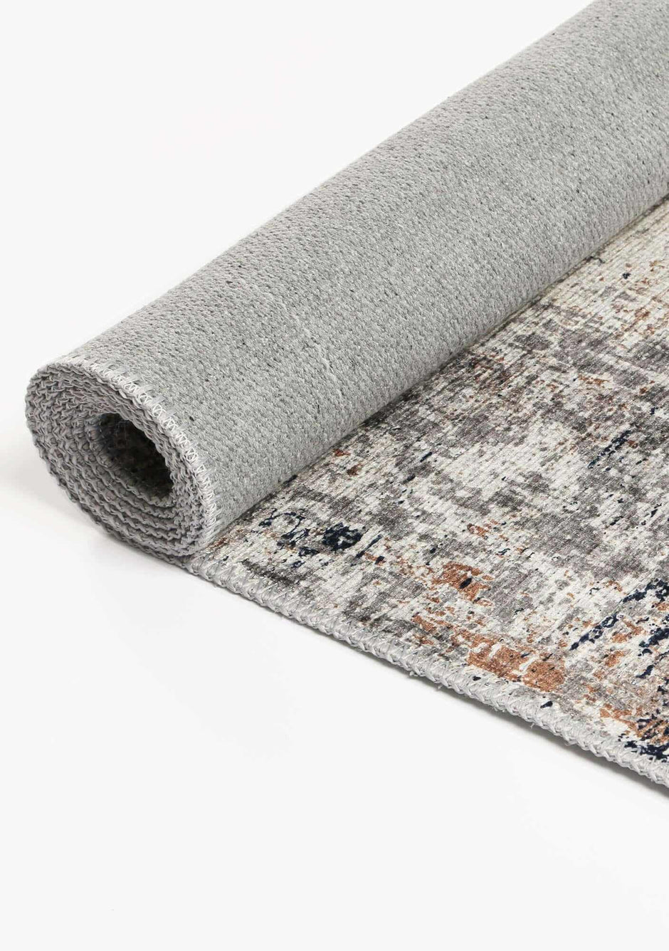 blue grey rug 