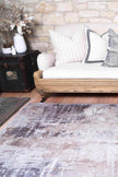 vintage distressed rug